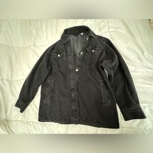 H & M - oversized denim jacket